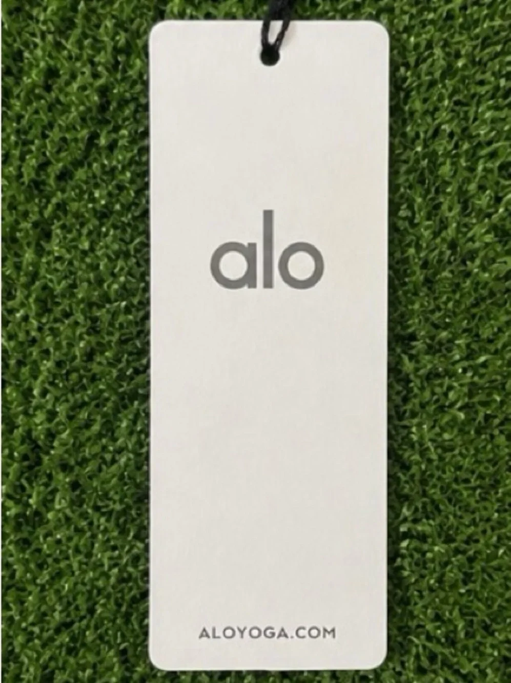 ALO Yoga Black Circle Skirt with Logo Waistband